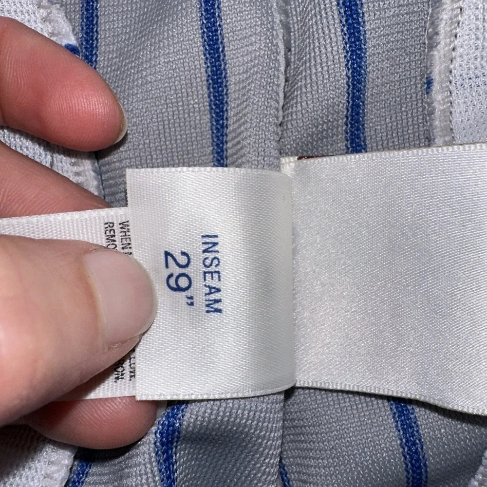 Rawlings Pinstripe Game Used Baseball Pants Made In USA Mark Of‎ A Pro Size 36